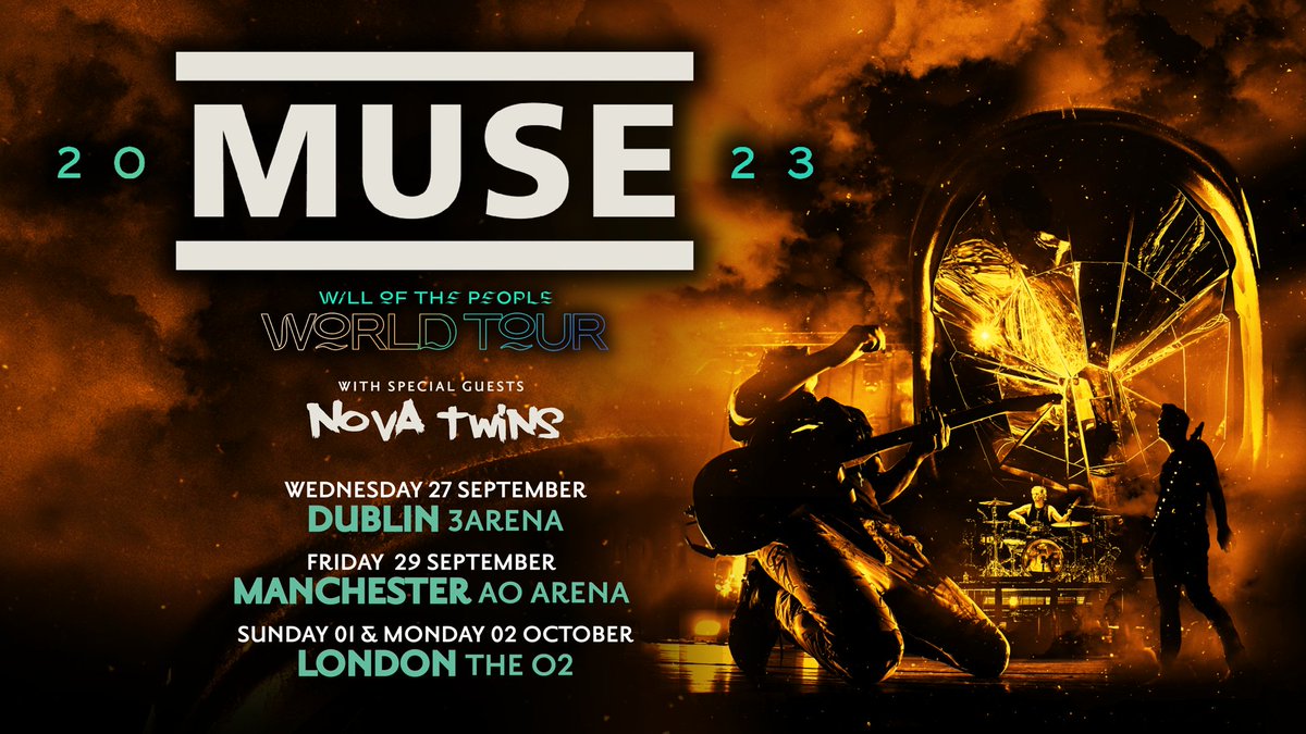 NEW: GRAMMY Award-winning trio @muse will play a night at Manchester's @AOArena and TWO nights at London's @TheO2 this autumn 💥
 
Snap up tickets in our #LNpresale next Thursday at 9am 👉 livenation.uk/O1RI50OVCqt
