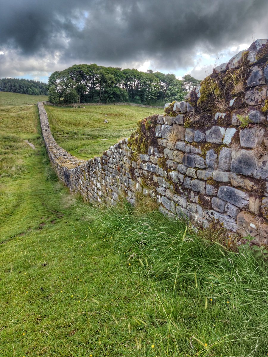 #Mondaymorning on #hadrianswall #nationaltrail at Housesteads in the @NlandNP