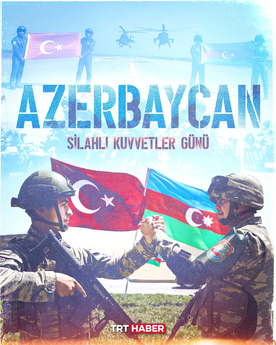 🇦🇿Azerbaycan Ordusu 105 yaşında.

Kardeş ülkenin #Azerbaycan Silahlı Kuvvetler Günü kutlu olsun.