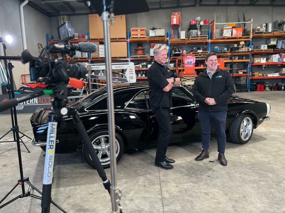 It’s not often Education Specialist Tim gets nervous talking super, but it's not every day you're discussing super with AFL legend Dermott Brereton in front of a TV camera and crew! You can read all about Tim's experience on Cool Cars here! buff.ly/3X58mIV