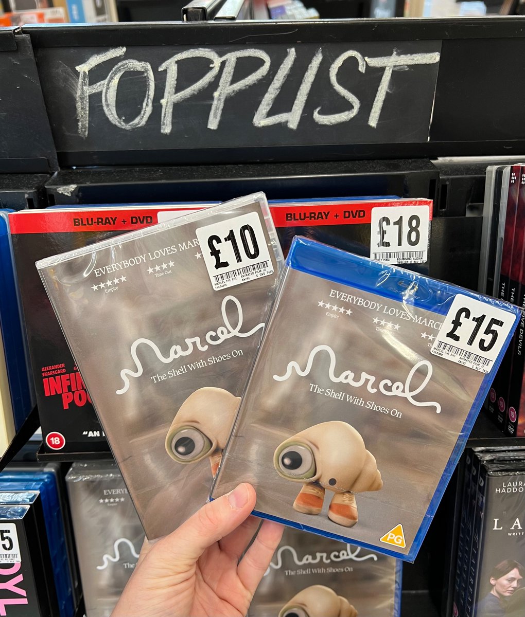 ⚡️NEW THIS WEEK AT FOPP⚡️

It's like a movie but nobody has any lines and nobody even knows what it is while they're making it

#MarcelTheShellWithShoesOn 
#FoppCovent #GetToFopp