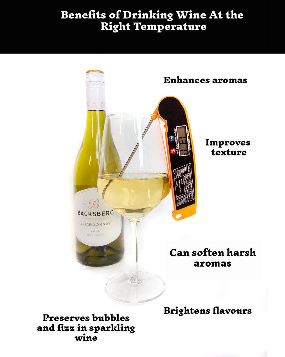 Have you noticed how much difference it makes to the flavours of wine when you drink it at the correct temperature? At the optimum temperature, all the right aromas and flavours come through in a glass of wine🥂
Order a wine thermometer here: wickedcapewines.co.uk/shop/p/wicked-…