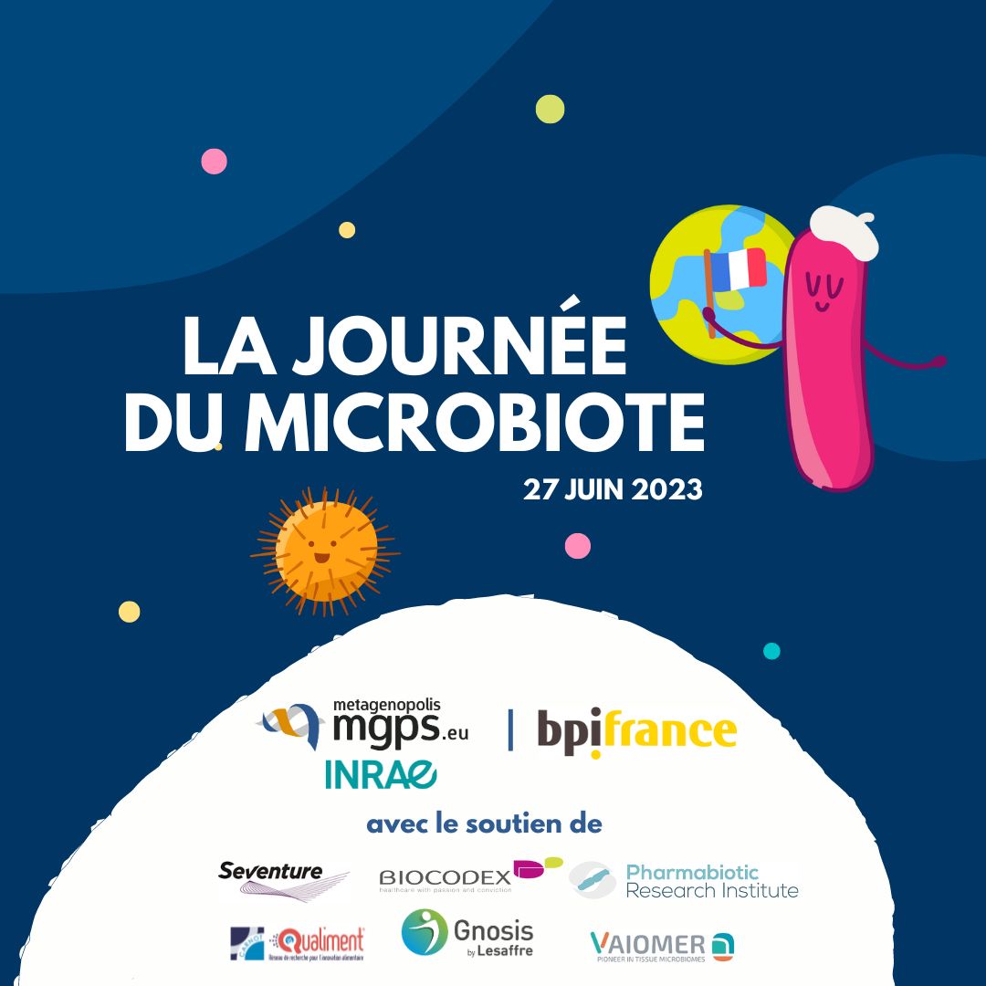 🔔 [Event] 🔔
Tomorrow is #WorldMicrobiomeDay and MetaGenoPolis annual meeting.
Our CSO Benjamin Lelouvier will give a presentation: ' Exploring the #microbiome beyond the gut: Example of skin #microbiota alteration by tick bites'.
👉vaiomer.com/2023/06/22/vai…