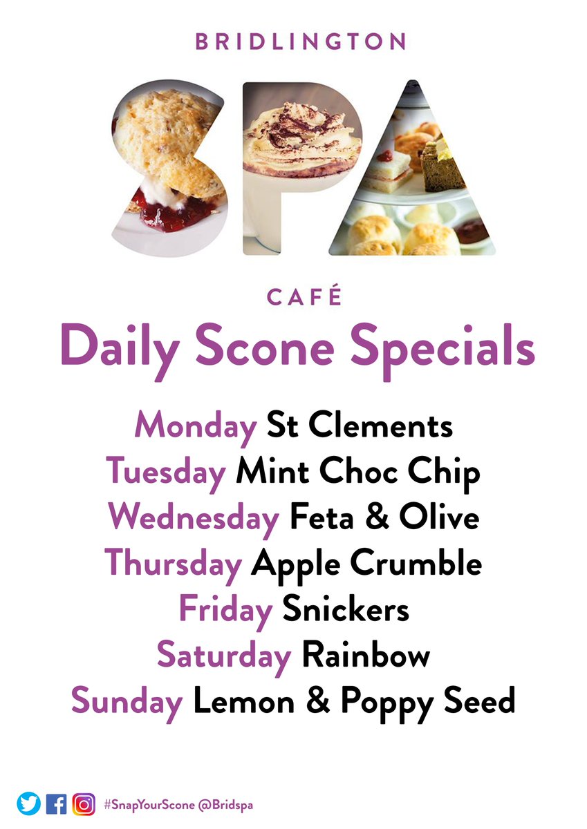 Here's our scones of the week!