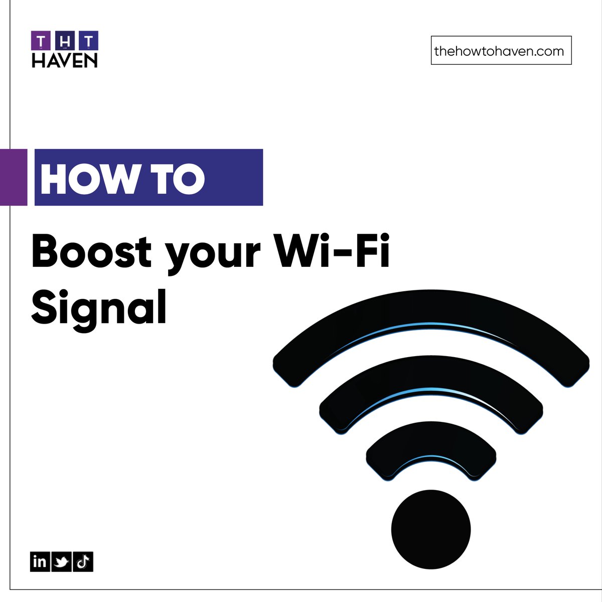 thehowtohaven's tweet image. Want to boost your wi-fi signal but don&apos;t know how? 

Here are four ways to get better wi-fi signals.

#wi-fi #wifi #wifisignal #wifitech