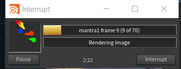 Otro proceso de renderizado... Son un pelín lentos jajjajaj