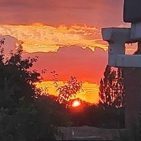 YvetteCobley's tweet photo. Cambridgeshire sunset. https://t.co/IgBAGQcnnJ