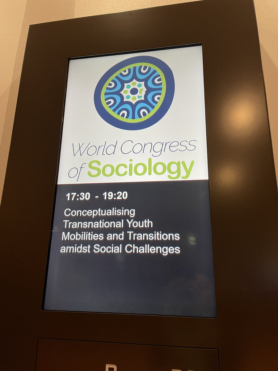 haozheng_zheng's tweet image. Excited to attend #ISAWCS23 in Narrm which is the land I work and live. Currently listening to @rc34youth and @RC31_ISA  joint session on youth mobilities and transitions @YMAPProject