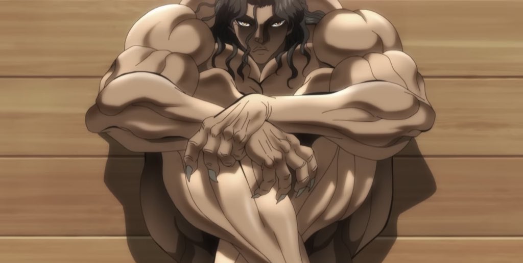 Inku_fr's tweet photo. La Saison 2 de l’anime BAKI HANMA sort dans exactement 1 MOIS sur Netflix ! 👊 https://t.co/nUPxURBOVR