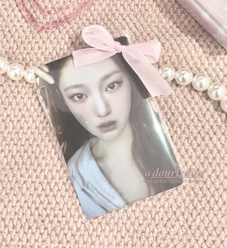 dourlydior's tweet photo. :¨·.·¨: 
 `·.  (ゝ。∂)  ✮ Ningning mail ❕

ʚ  hii ! received ningning safely! thanks so much for packing ningning safely!  ang sparks irl 😵‍���� — @dourlydior  🩰 ɞ

ᖭི༏ᖫ  ,,  @ejhaul ୨୧ #ejproofs  ✦ https://t.co/Yk7jE6sTLN
