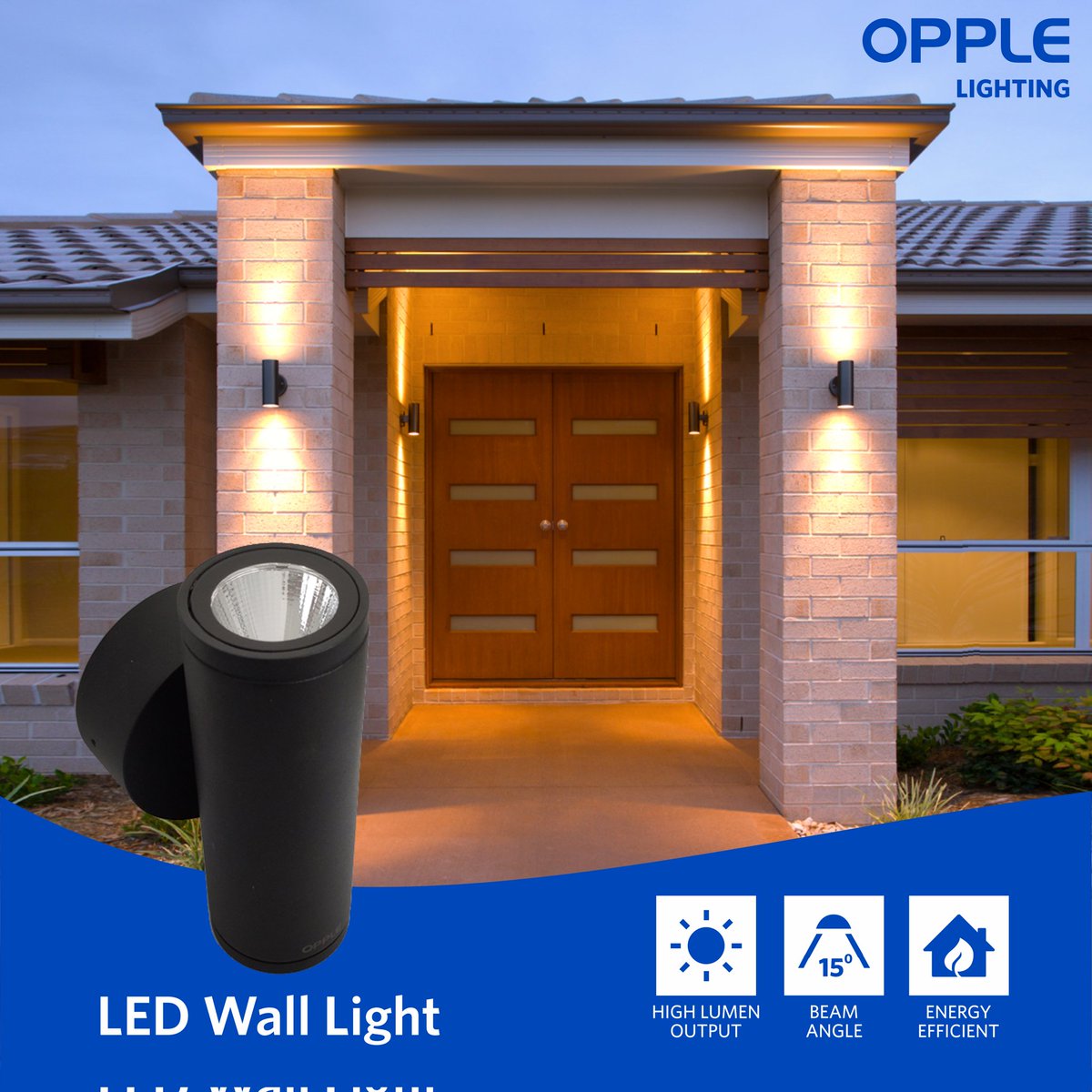 Oppleindia's tweet photo. LED Wall Light - Adorn your walls with Opple India's LED Wall Light! It's easy to install and adds a gorgeous touch to any room.

To know more about this product, visit-
https://t.co/rrZmYDQXJw

 #OppleIndia #WallLighting #LEDLighting #InteriorDesign #HomeDecor #Energy https://t.co/fTyaUj5Bb7