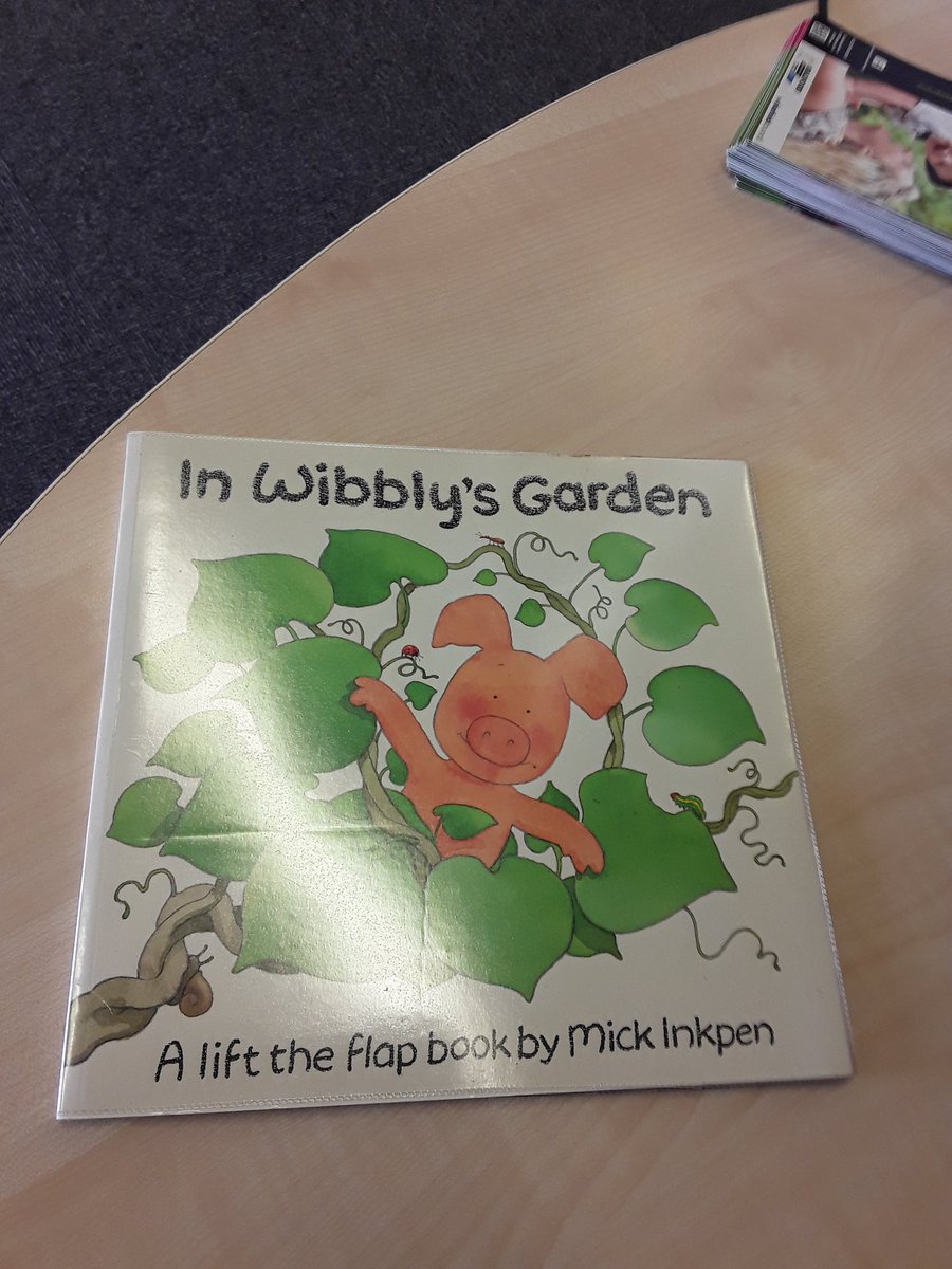 WFlibraries's tweet image. All set up for a story time and craft session at #StanleyLibrary for #Willowtreenursery Their theme is garden #WFlibraries