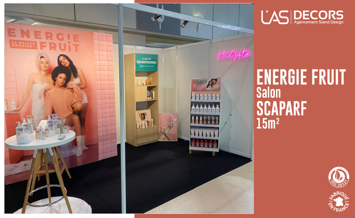 Stand ENERGIE FRUIT, sur le salon SCAPARF ✨
➡ Un stand de 15m² !
Merci à energiefruit pour leur confiance ! 🙏

#madeinfrance #stand #ecoresponsable #ecoconception #design #evenementiel #conceptdesign #exhibition #exhibitionstand