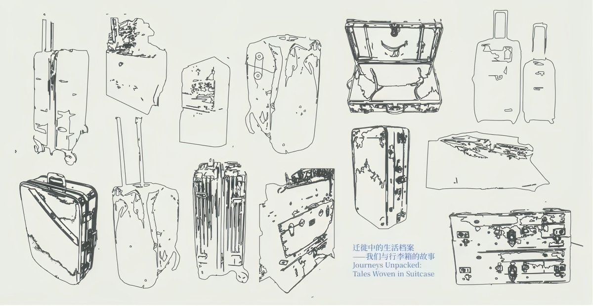 PKU1898's tweet photo. As we bid farewell, join us at the #GraduationExhibition of #PKU School of Arts, "Journeys Unpacked: Tales Woven in Suitcase," to explore the untold stories within this ordinary object🧳!
#PKUGraduation2023 https://t.co/XaMvgeji40