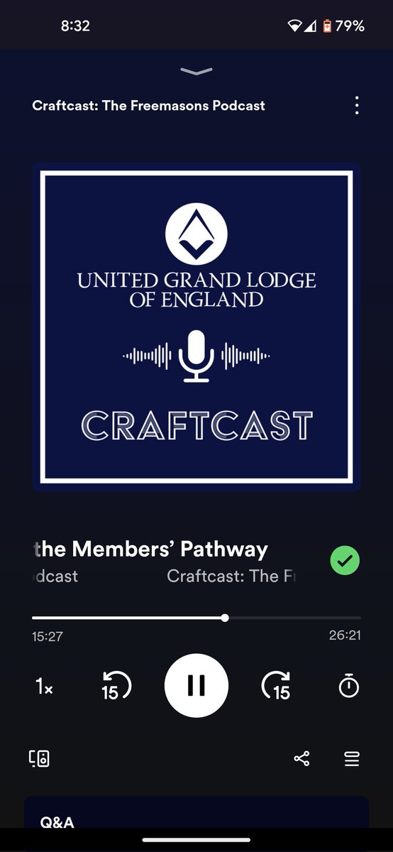 The #Craftcast team have done it again! 

Tune in to the latest episode to learn how the Members' Pathway has been rolled out to help members and Lodges attract, retain, and engage new and existing members 🤯
👇
craftcast.captivate.fm/listen

#Freemasons