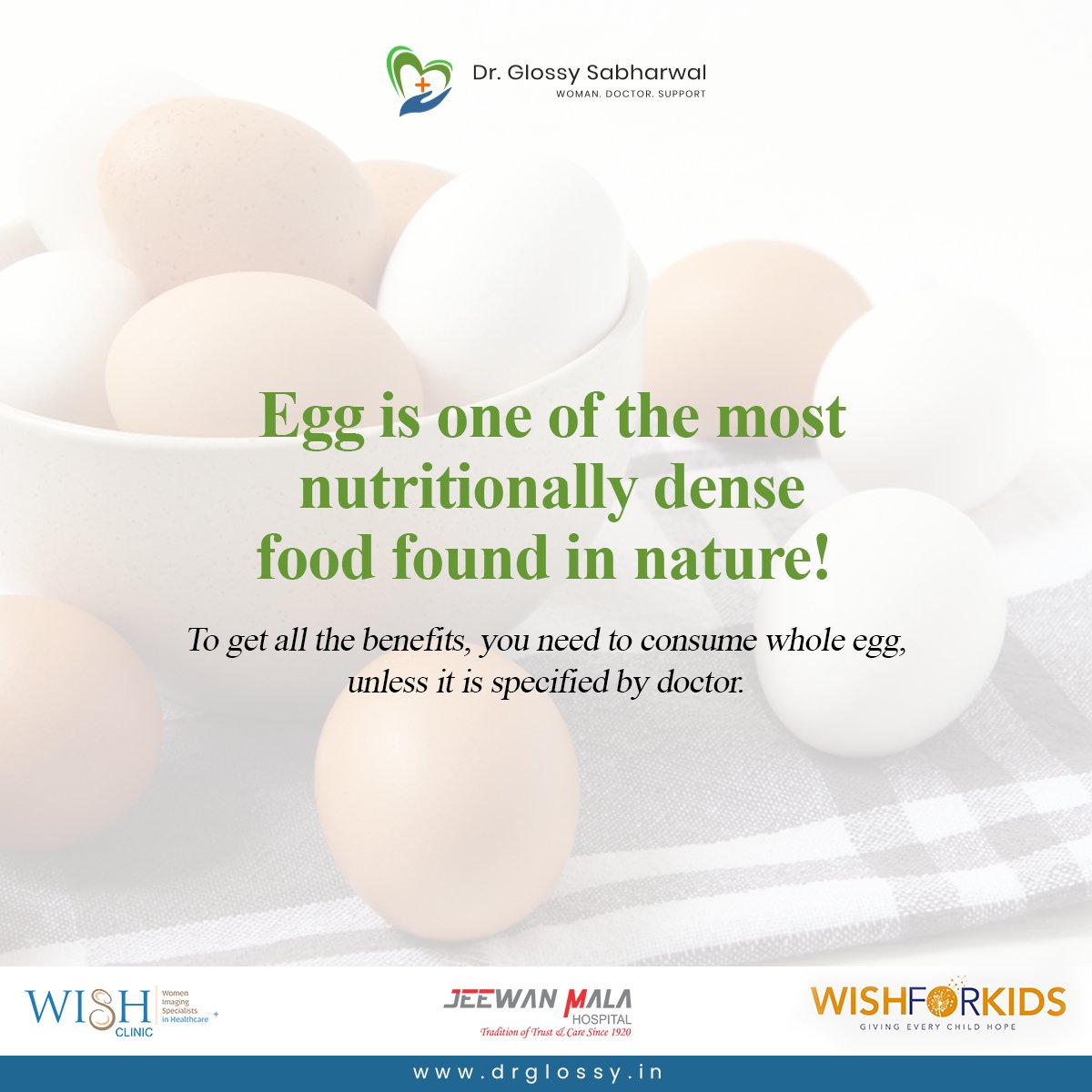 The Yin and Yang of Eggs: Unleashing the power of whites and yolks 🌗🍳

There's a magical balance in eggs, where the whites and yolks complement each other perfectly. 

#EggLover #EggNutrition #DecodingEggs #NutritionalBalance #HealthyDrinks #HealthyDiet #DoctorsAdvice #DrGlossy