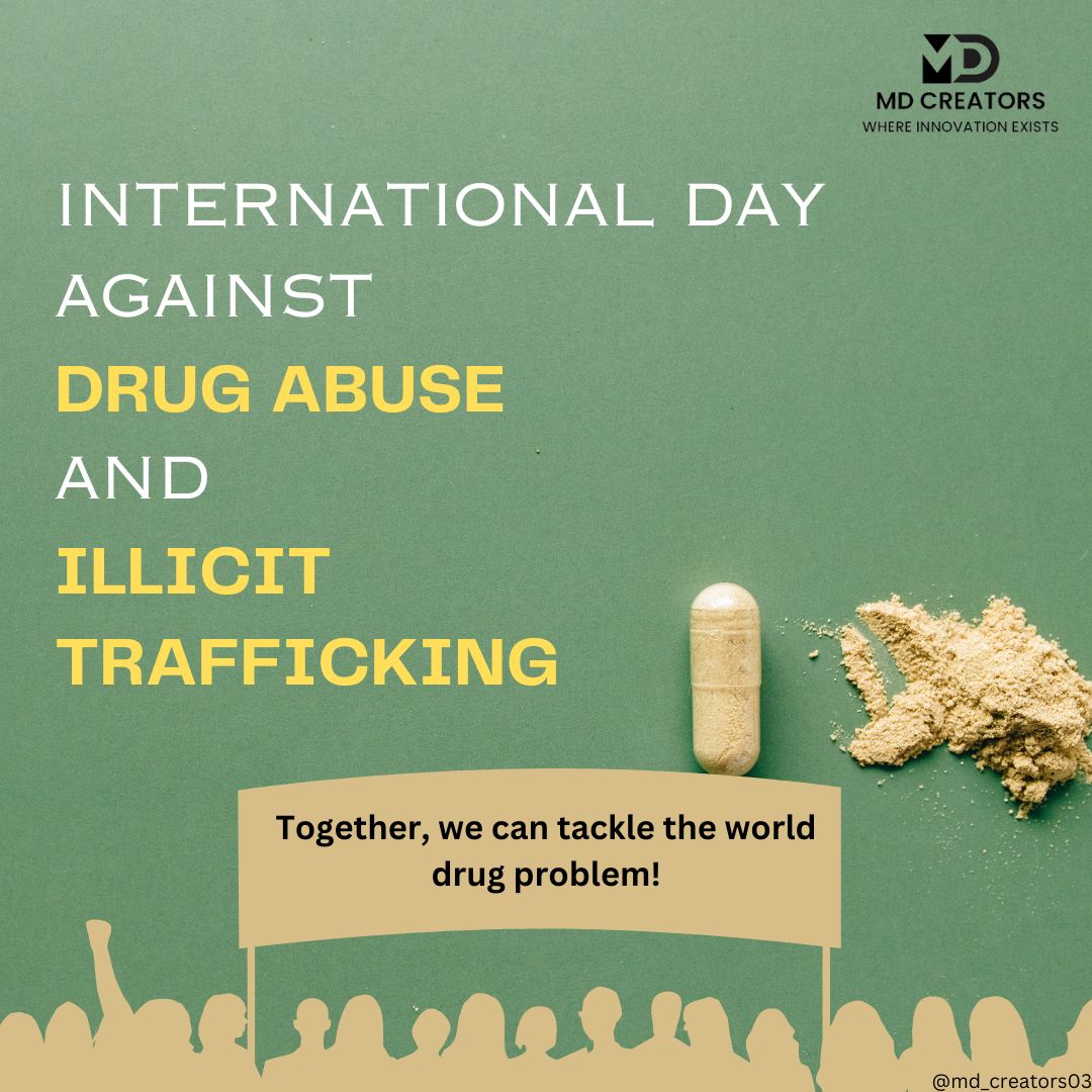 #InternationalDayAgainstIllicitTrafficking #DrugAbuseAwareness #SayNoToDrugs #WarOnDrugs #DrugFreeWorld #StopDrugAbuse #NarcoticsAnonymous #WorldDrugProblem #YouthAgainstDrugs #Prevention #DrugAddiction #DrugRehabilitation #DrugPrevention #TogetherAgainstDrugs