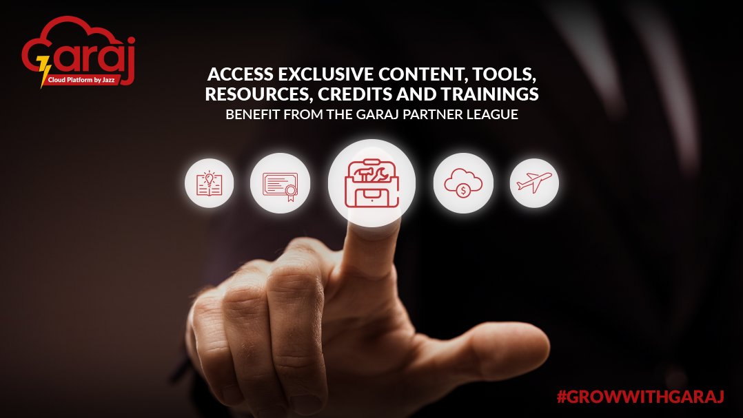 Accelerate your business journey: Access exclusive content, tools, resources, credit, and trainings by joining the Garaj Partner League. To know more: bit.ly/449wn3Q 

#GrowWithGaraj #GarajCloud #OpportunitiesUnlocked
