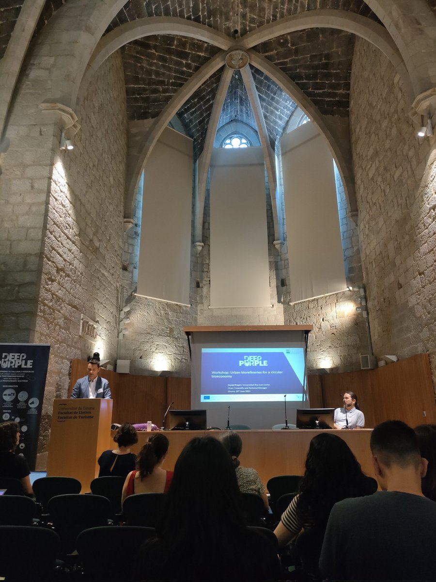 Pre-conference workshop about Urban Biorefineris for a Circular bioeconomy <a href="/ecoSTP2023/">ecoSTP2023</a> has started!