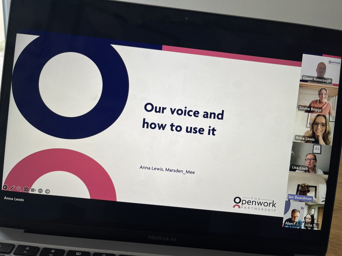 Anna Lewis (@annameelewis) on Twitter photo All set for the next in a series of brand voice sessions we’re running for <a href="/OpwPartnership/">The Openwork Partnership</a> team. Love seeing the penny drop as people realise the relevance of this for everyone in the organisation #brand All set for the next in a series of brand voice sessions we’re running for <a href="/OpwPartnership/">The Openwork Partnership</a> team. Love seeing the penny drop as people realise the relevance of this for everyone in the organisation #brand