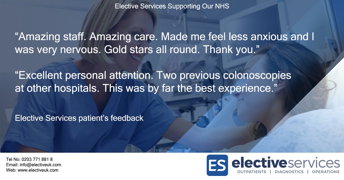 Great start to the week with such excellent feedback from our #endoscopy Insourcing sessions.

#patientexperience #patientfeedback #nhsheroes #insourcing #nurses