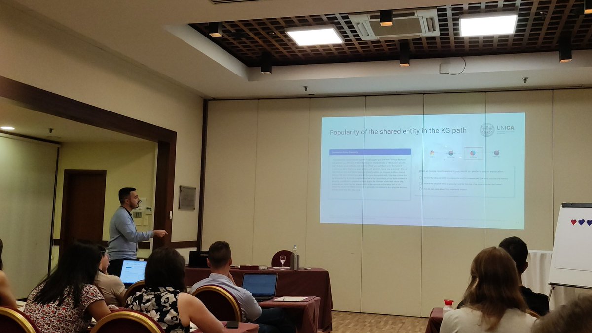 Daniele Malitesta (@dmalitesta) on Twitter photo <a href="/mirkomarras/">Mirko Marras</a> is giving his talk titled "Traversing the bridge between #fairness and #explainability in #personalized #ranking models: the journey so far" at <a href="/ExUM_workshop/">ExUM WS@UMAP2024</a> #UMAP2023 🚀 <a href="/mirkomarras/">Mirko Marras</a> is giving his talk titled "Traversing the bridge between #fairness and #explainability in #personalized #ranking models: the journey so far" at <a href="/ExUM_workshop/">ExUM WS@UMAP2024</a> #UMAP2023 🚀