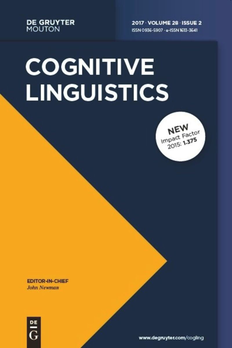 Cognitive Linguistics is going OPEN ACCESS! 

Wonderful news to start the week: @DGJournals is flipping the journal of the International Cognitive Linguistics Association to Open Access via their Subscribe To Open scheme. 

One more thing to celebrate at @iclc16!