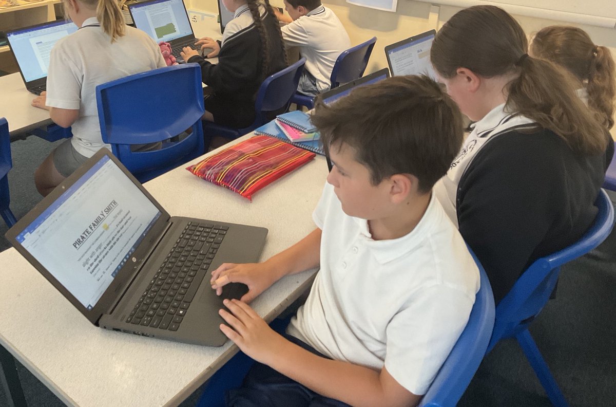 FPS_Computing's tweet image. Year 5 have been learning how to appropriately format Word documents to make it easier for the reader to read. They did a great job. 💻