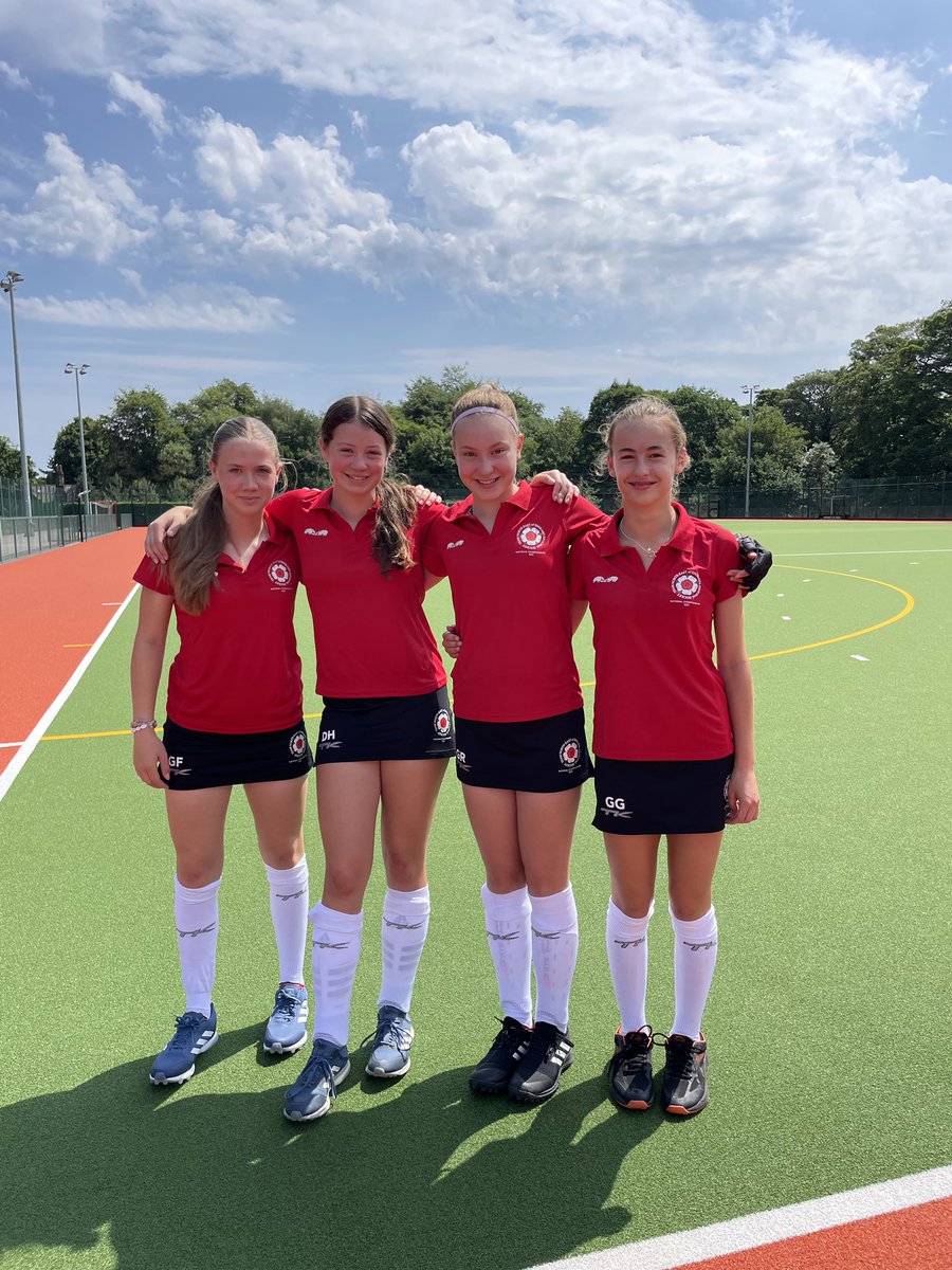 Lovely to see 4 of our girls in their North East hockey kit ahead of the tournament next weekend. Wishing them lots of luck; enjoy every moment of the experience!#progress #proud