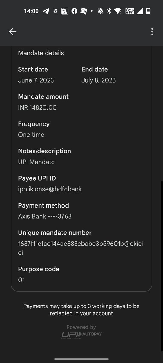 @AxisBankSupport 
@GooglePlay
@5paisa 
Pls cancel this mandate