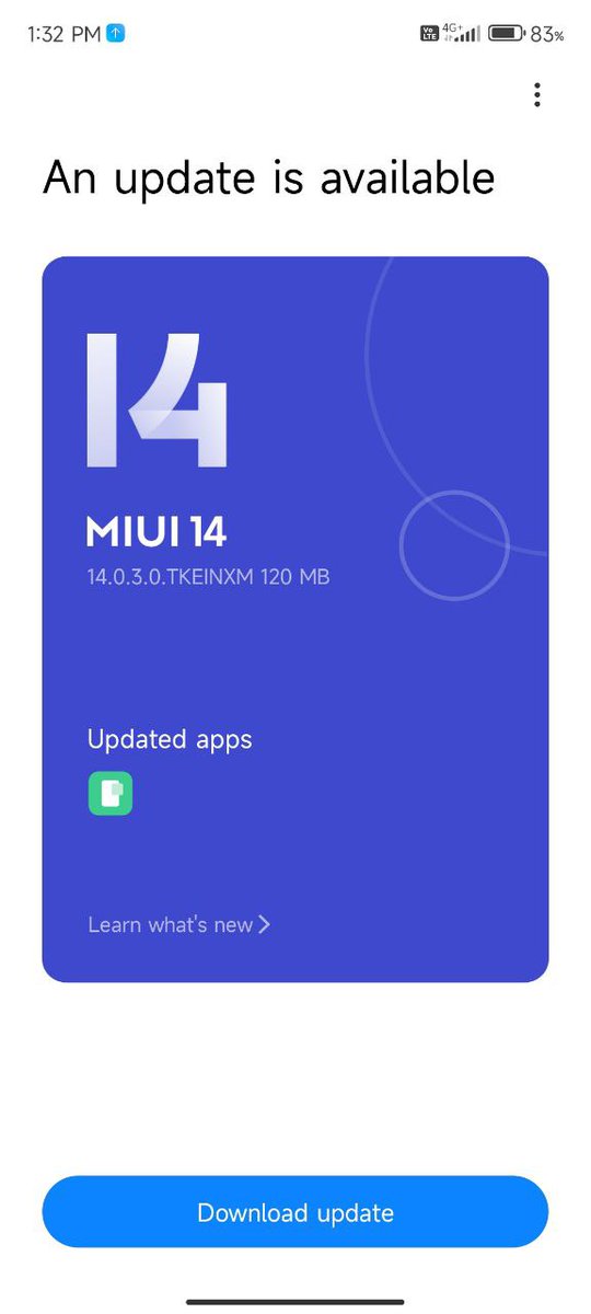 TECH__MUKUL's tweet photo. Redmi Note 11S MIUI 14.0.3.0 India Update Released for Beta Testers!
Download Link: https://t.co/tf1cYddg4L
#RedmiNote11S #Xiaomi #Redmi #MIUI #MIUI14 https://t.co/s5wQp8b3BC