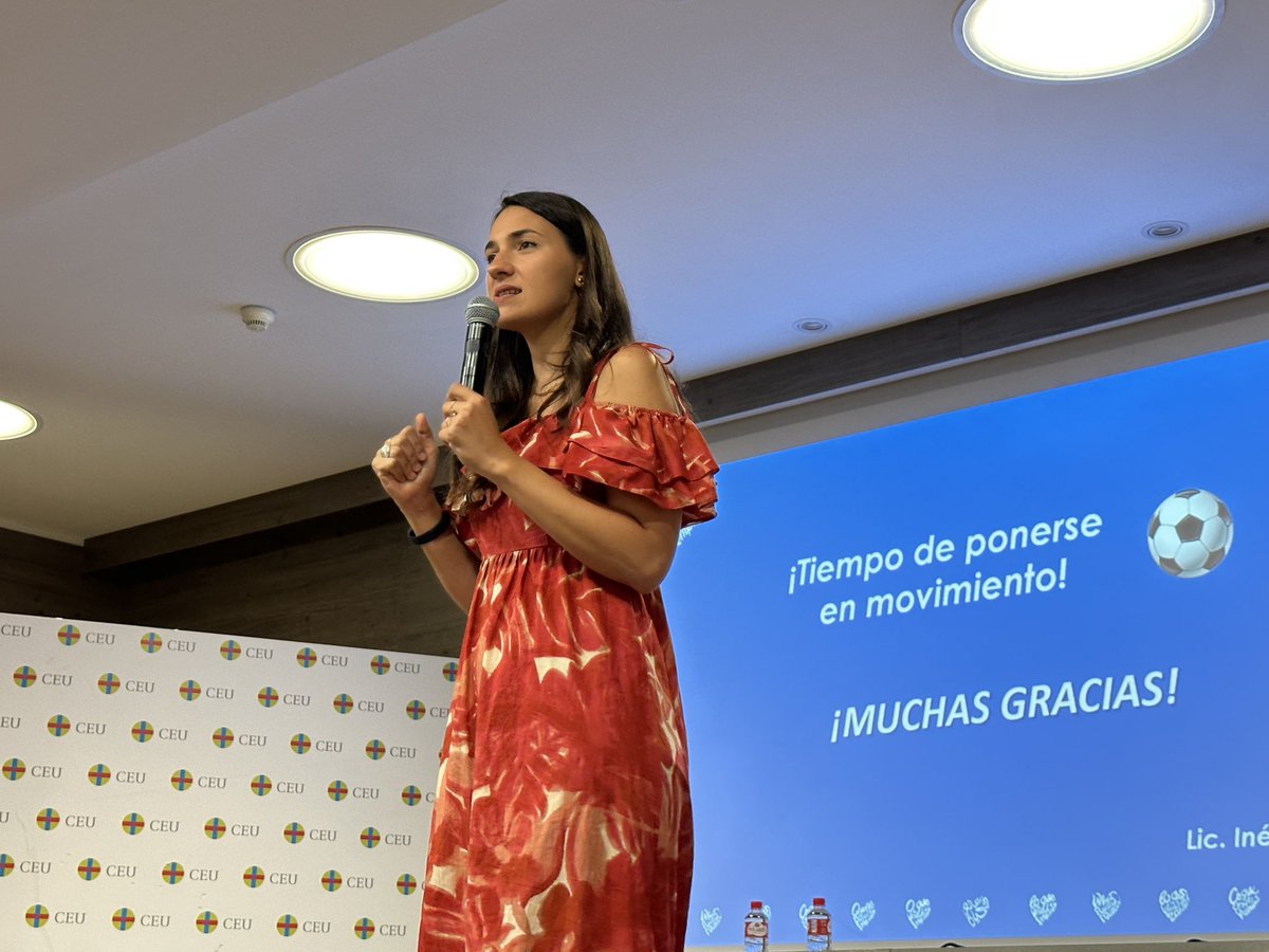 Inés Aguerre: “Descubrir la vocación es un camino de exploración personal, pero no se cierra en nosotros mismos. Nos abre al otro, a la sociedad, al mundo. Para encontrarla es importante buscar aliados, acercarse a personas inspiradoras y construir puentes”. #CEUSummerExperience