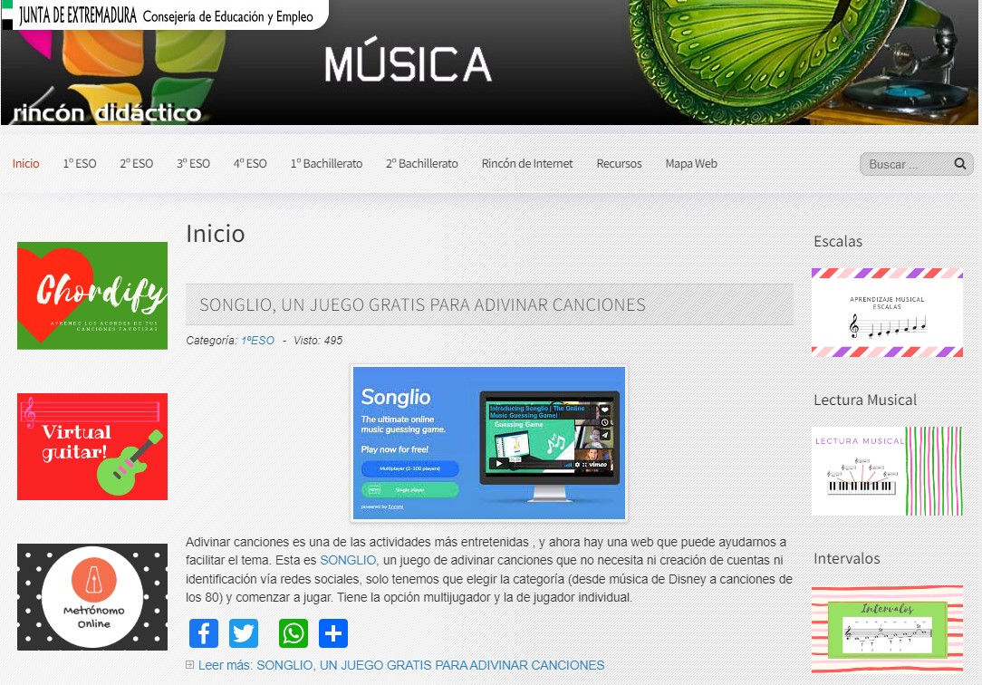REMusical's tweet photo. Recursos para música del rincón didáctico de la Junta de Extremadura  
https://t.co/Z83jn49qAN https://t.co/7qHaEb7dJ1