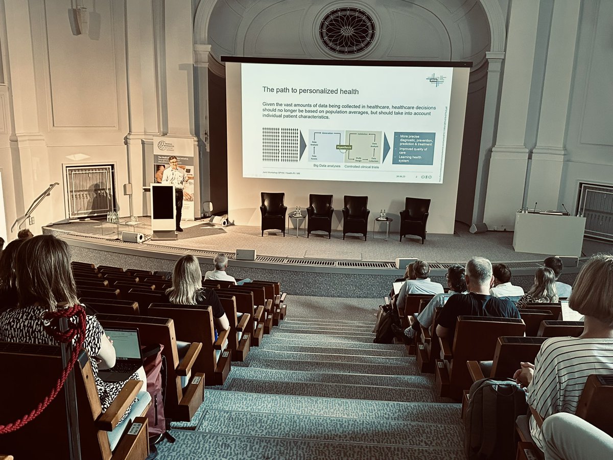 Kicking off a 2day workshop with our sister initiatives in 🇩🇪 and 🇳🇱.
@MII_Germany @Health__RI @SPHN_ch jointly discuss achievements, efforts and challenges of making interoperable #healthdata available for secondary use. Thanks for the warm welcome in beautiful Berlin!