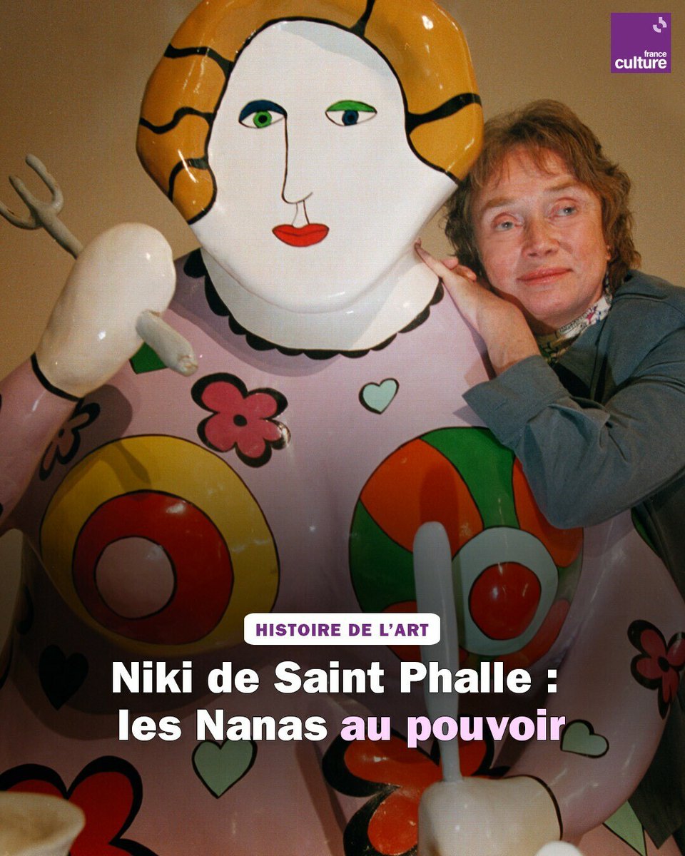 "J'ai compris très tôt que les hommes avaient le pouvoir et que ce pouvoir, je le voulais. Oui, je leur volerai le feu." Artiste et militante féministe, son engagement forme le fil rouge de son œuvre.
➡️ l.franceculture.fr/T2Y