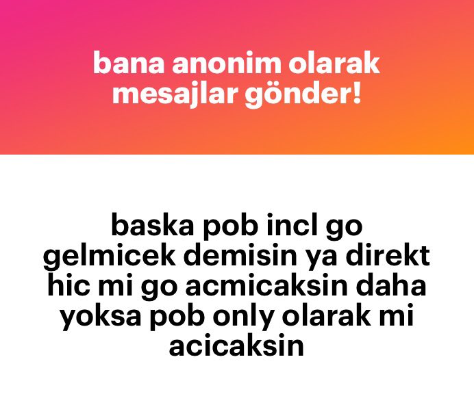 pob only gruplarim da duruyo acik onlari doldururum sonra artik yeterli zaten debuta kadar dinlenirim debut sonrasi cikan sitelere go gelir