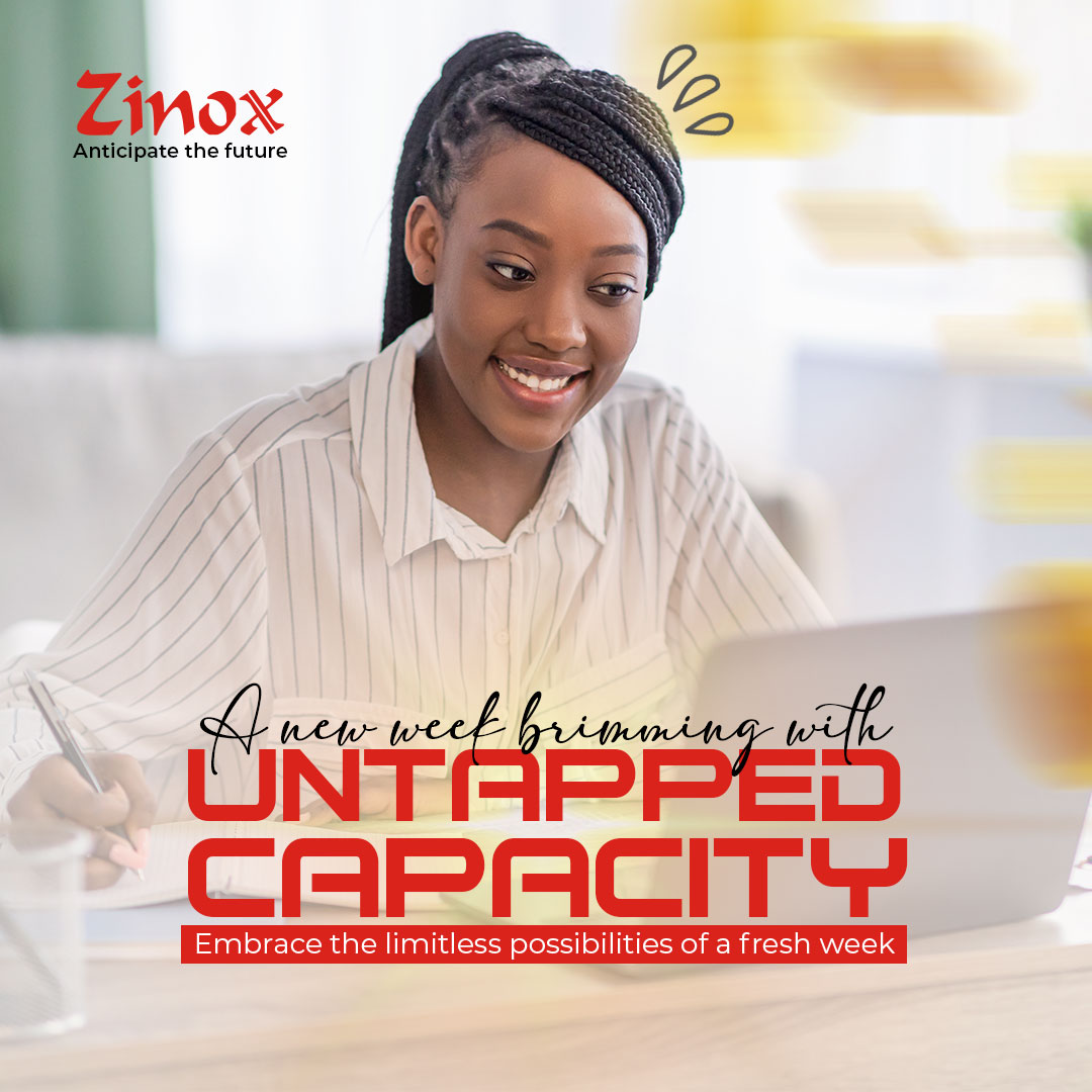 ZinoxTechNG's tweet photo. Harness the immense potential within you as you dive into a week overflowing with boundless capacity.

Have a great week ahead!  
.
.
.
#newweek  #monday #technology #mondaydose #brightstart  #tech #zinoxtechnologies #zinoxlimited #zinoxcares https://t.co/F2EvTLNfZL