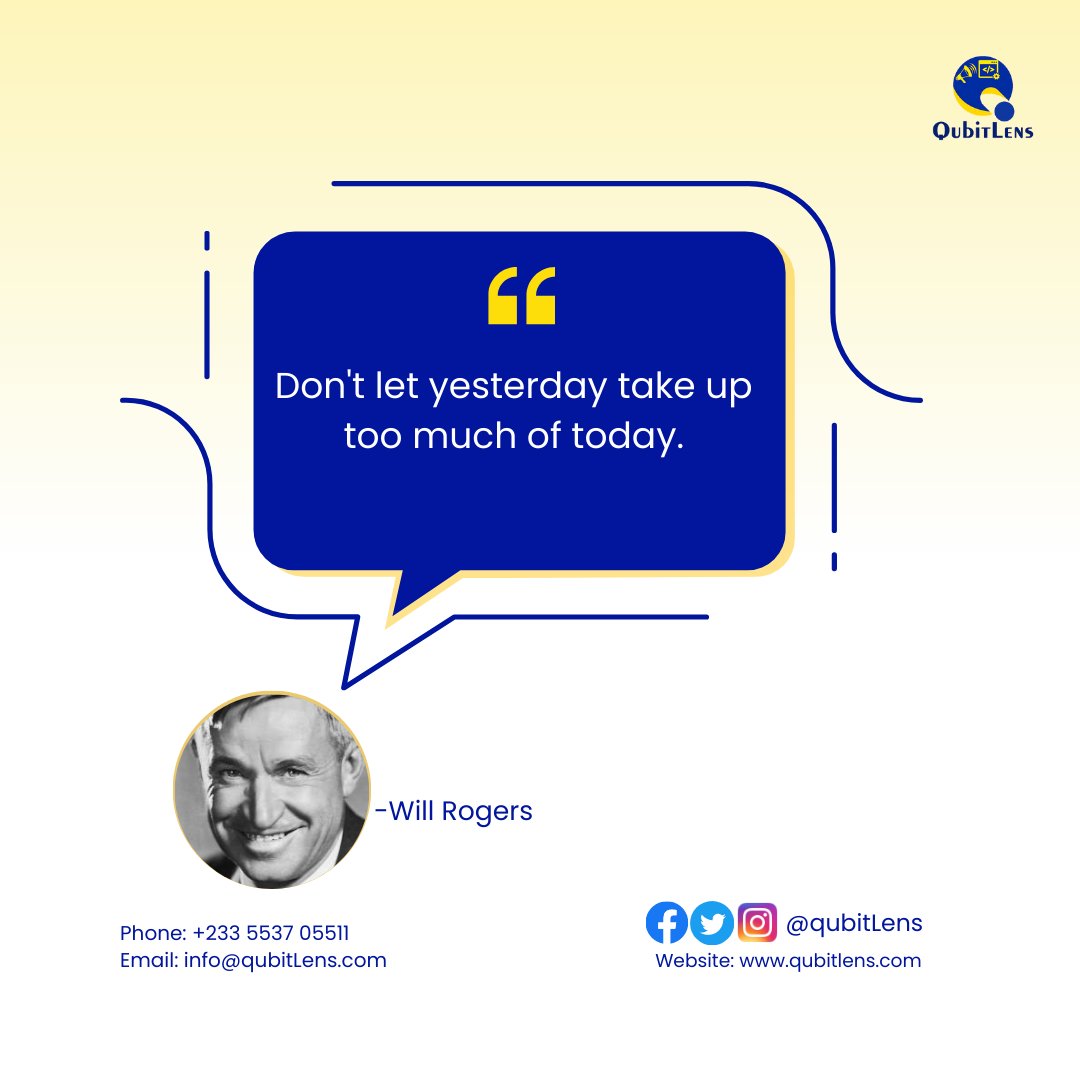 QubitLens's tweet photo. Start your week with a powerful mindset! 💥 Leave the past behind and focus on the endless possibilities of today. Let's make this Monday count! 💪💫Reach us for your #DigitalMarketing needs at https://t.co/kSpPnF7dlL
+233 5537 05511 info@qubitlens.com 
 #MondayMotivation https://t.co/89951gIcNb