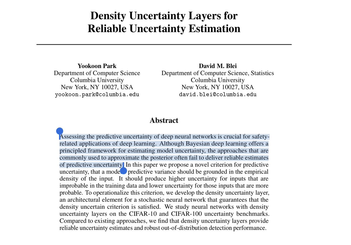 Deep learning neural networks are notoriously miscalibrated and for several years people thought they can fix them using using Bayesian methods to quantify uncertainty. 

And now there is complete disillusionment including by some of the leading bayesians. The way to fix it is…