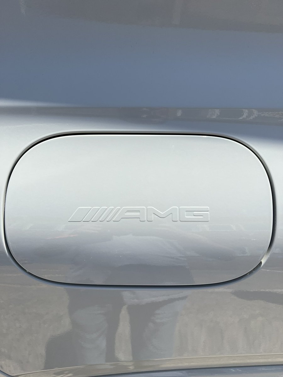 Mercedes AMG logo embossed on the petrol cap #mercedes #carporn #amg #london🇬🇧 #ice #grey #wrap - Wrapping Cars London - wrappingcars.co.uk