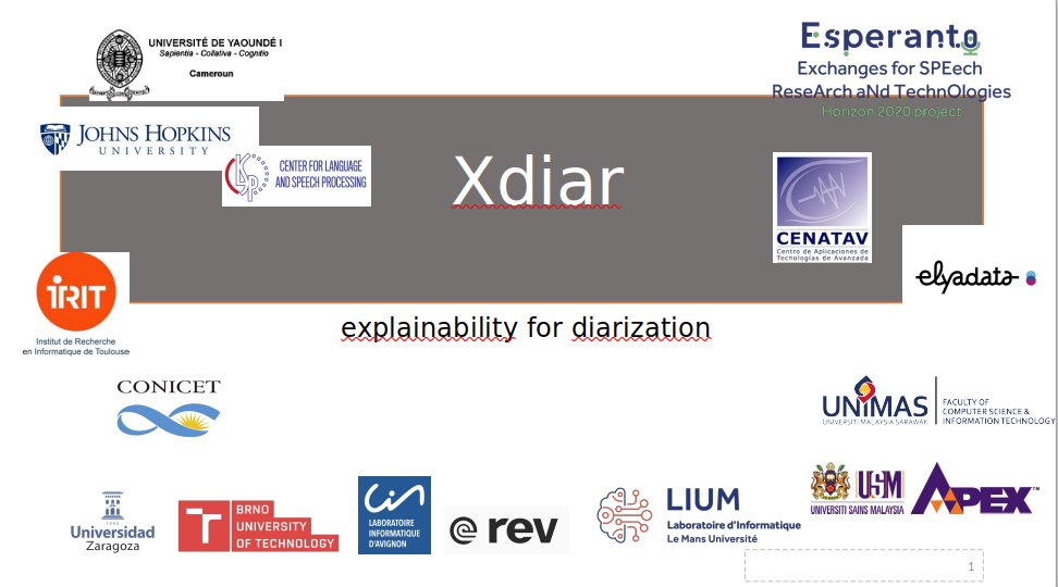 melatagia's tweet photo. Idasco Team (Department of Computer Science, Faculty of Science, University of Yaounde I) is working on Xdiar #explainability for #diarization #JSATL2023 https://t.co/cn0EVvwQ6L