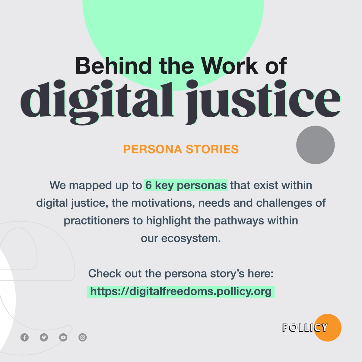 PollicyOrg's tweet photo. Curious about digital justice? 🤔 Explore our report for insights on the reactive nature of digital rights &amp; security programs. 

Discover more at 🌐https://t.co/8UiAmI3FQD. 

#DigitalJustice #BehindTheWork #DigitalFreedoms https://t.co/6eCOQSKlFq