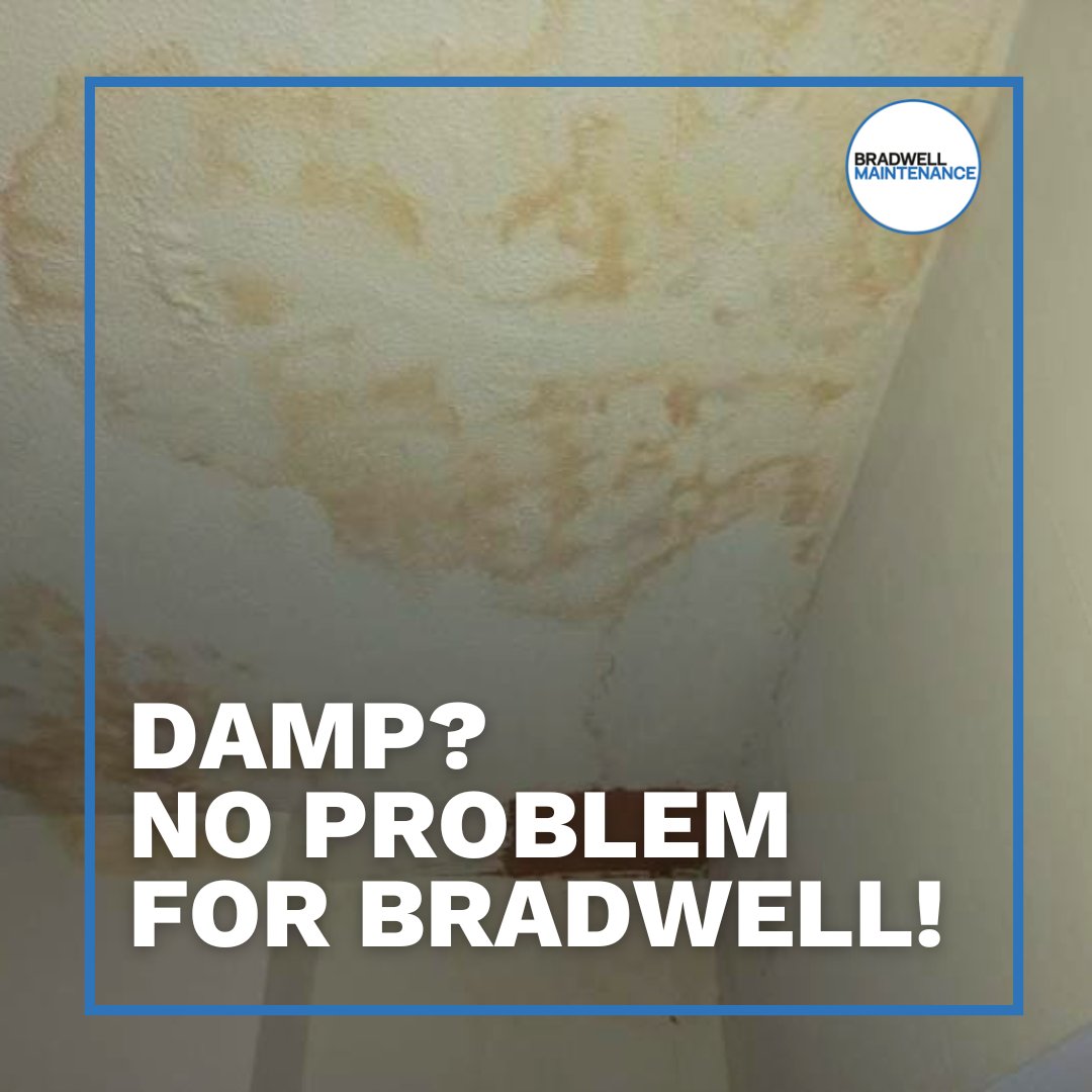 bradwellmaint's tweet photo. This recent damp job saw this ceiling given a new life after some unsightly damage....
Got a similar issue? Call us on 0161 711 0997 to get your free quote!
#propertymaintenance #maintenance #roofing #manchester #property #guttercleaning #chimneyrepointing #roofingcontractor https://t.co/fQEp8eF7Cr