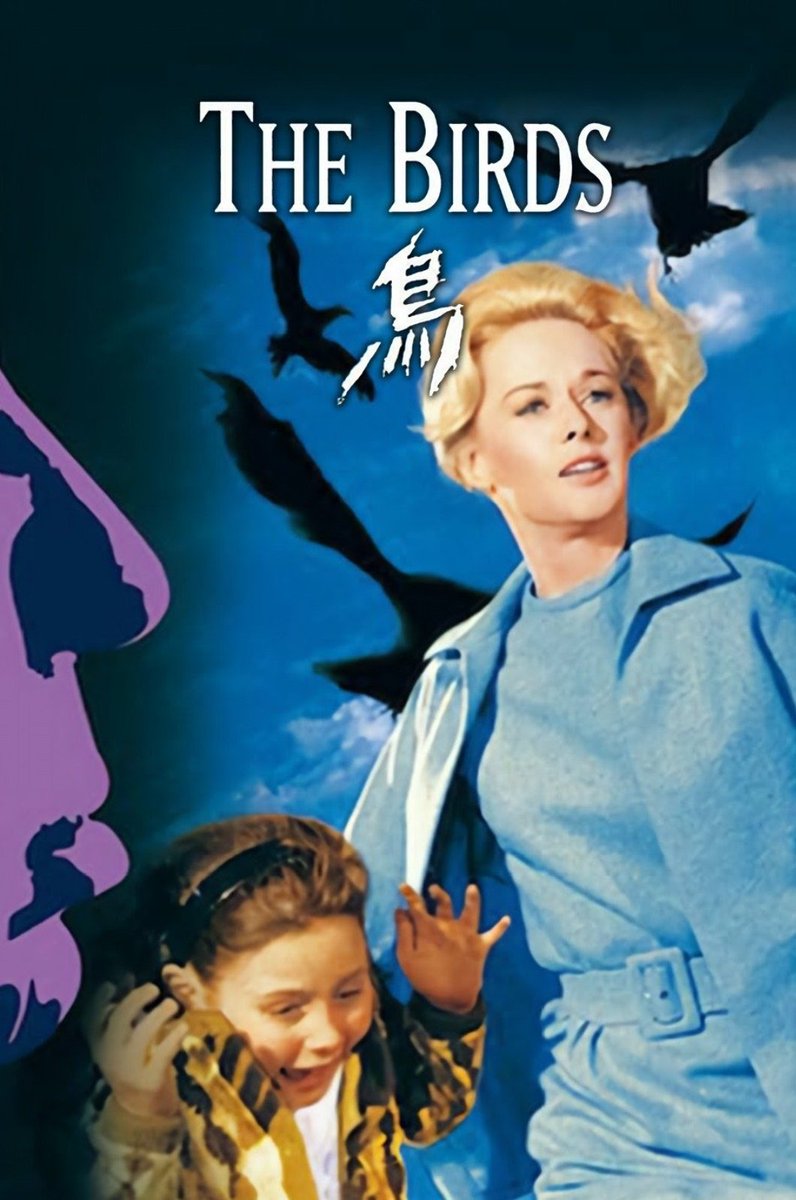 #人類史上最も怖かった映画
ヒッチコックの「鳥」
子供の頃に午後のロードショーで見てトラウマになった。。
今見ても怖い。鳥怖い。