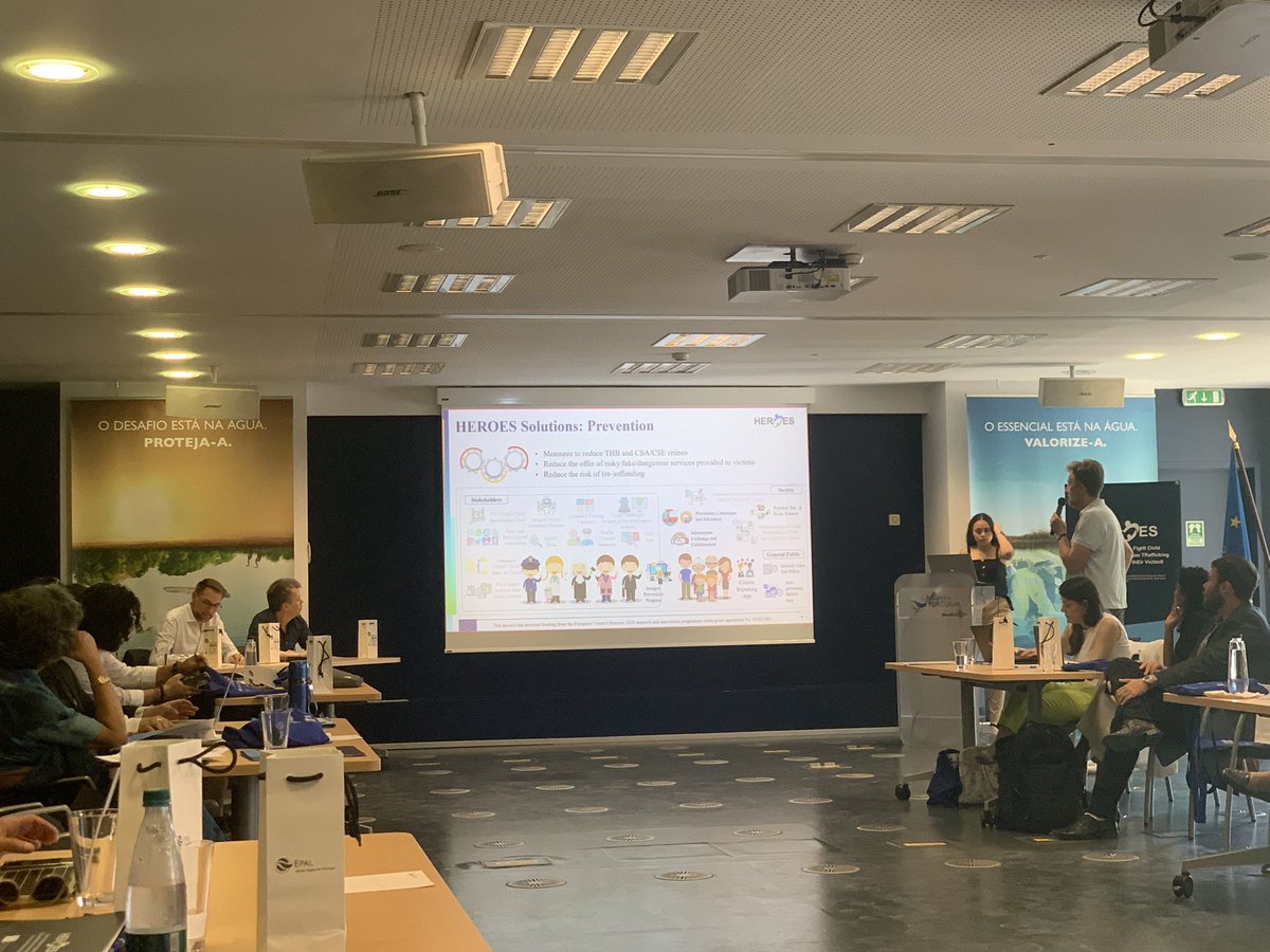 @heroes_fct Consortium Meeting Day 1 - good to see all our partners in #Lisbon!
Project coordinators from @unicomplutense are introducing the 3-year project to our @INTERPOL_HQ guests. 
#HEROESFCT #H2020 @EU_Commission