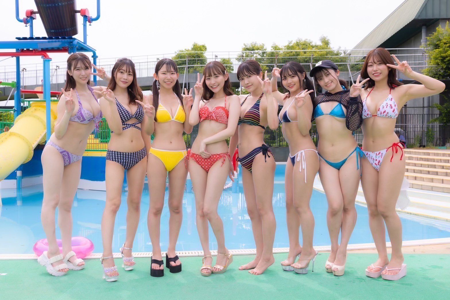 プール撮影会   / X