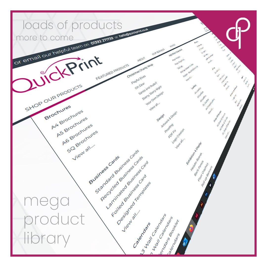 QuickPrintUK's tweet image. Our new website’s product library is extensive &amp;amp; is growing! If you can’t locate what you’re looking for, try our keyword search function🔎 or get in touch:  quickprint.co.uk

#NewProducts #OnlineProofing #DevonDesign #DevonPrint #GraphicDesign #Variety #SearchTool #Exeter