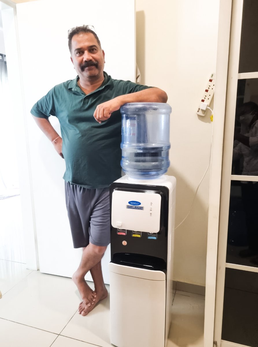 RubyWater_'s tweet photo. Kami telah membekal dan memasang Floor standing Water Dispenser (Bottle-type) yang baharu untuk pelanggan kami di Setia Alam ✅✅

#klangvalley #selangor #kualalumpur #drinkingwater #airminuman #waterdispenser #penapisair 
#bottletypewaterdispenser #waterdispenserbottletype https://t.co/1Sp2hK7D1t