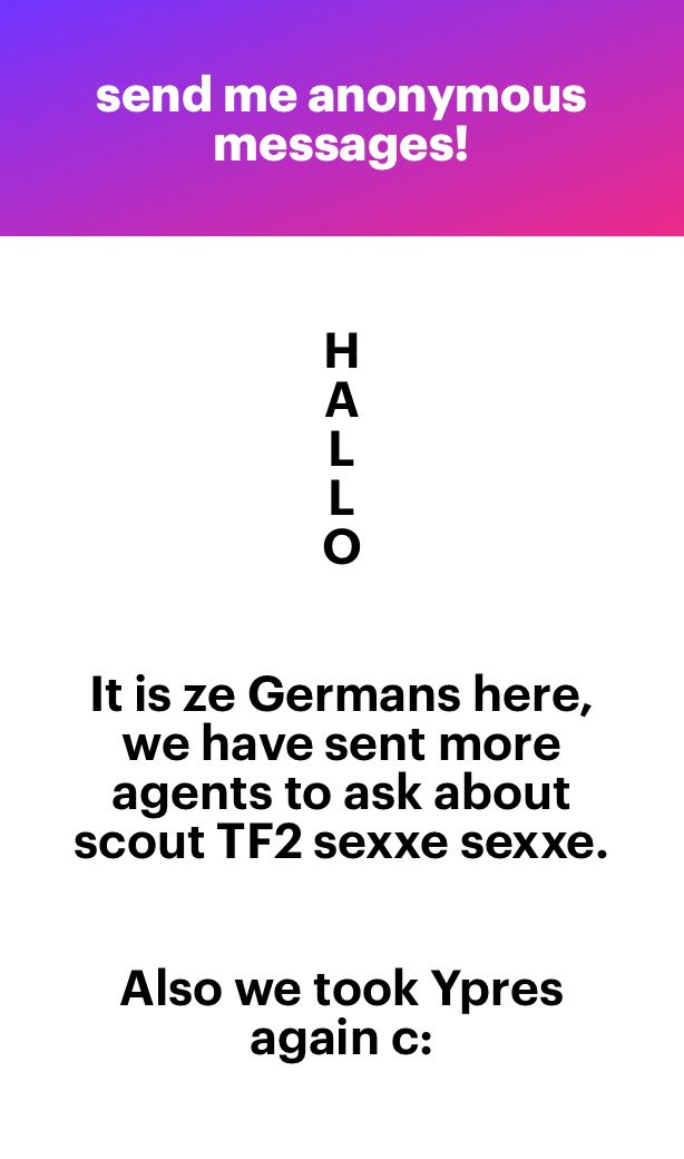 Ww1 Posting On Twitter Not The Scout Sex Again