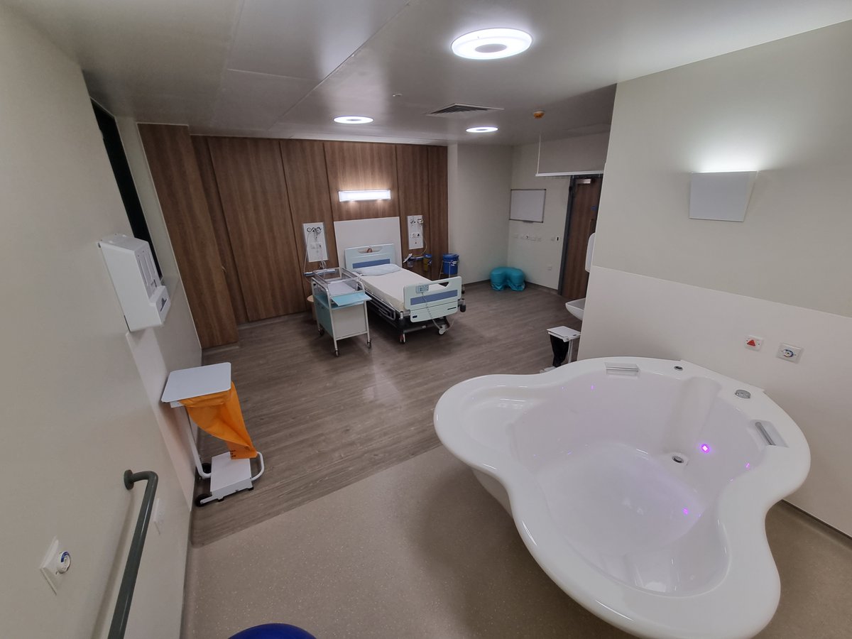 NHSGrampian's tweet photo. .@NHSGrampian staff given preview of birthing suites at Baird Family Hospital - with construction well under way, thoughts are starting to turn to what the finished facility will look like and how it will be fitted out: https://t.co/rtOsKfLzXY

@bairdANCHOR https://t.co/PuN3LkVMhS